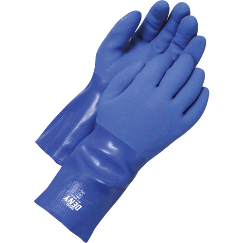 Deny Coated Gloves, 9, PVC Coating, Cotton Shell M & M Nord Ouest Inc