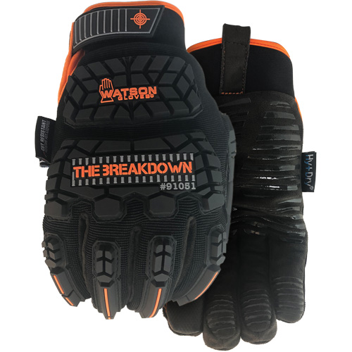The Breakdown Cut Resistant Work Gloves, Size Small, Aramid/Polyester/Stainless Steel Shell, ASTM ANSI Level A5 M & M Nord Ouest Inc