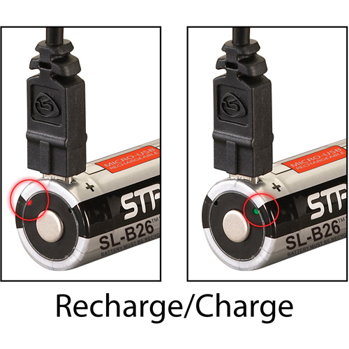 SL-B26&reg; Rechargeable USB Battery Pack, 18650, 3.7 V M & M Nord Ouest Inc