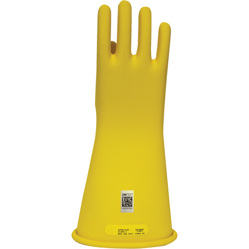 Arcguard Rubber Voltage Gloves, Size 8, 10" L M & M Nord Ouest Inc