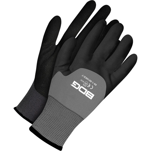 Gants enduits X-Site, 6, R&ecirc;vetement Nitrile, Calibre 15, Enveloppe en Nylon/Spand M & M Nord Ouest Inc