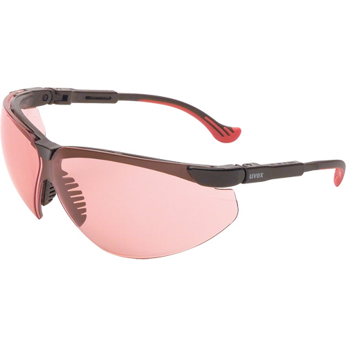 Uvex HydroShield&reg; Genesis&reg; XC Safety Glasses, SCT-Vermillion Lens, Anti-Fog/Anti-Scratch, ANSI Z87+/Meets/Exceeds CSA Z94.3 M & M Nord Ouest Inc