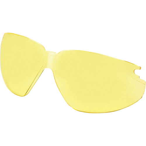 Verre de rechange pour les lunettes de s&eacute;curit&eacute; Uvex HydroShield, Antibu&eacute;e/anti-&eacute;gratignures, Ambr&eacute;e, Genesis XC M & M Nord Ouest Inc