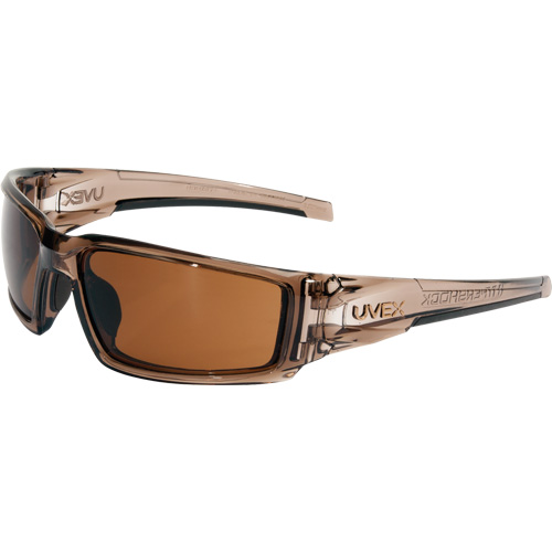 Uvex HydroShield&reg; Hypershock&reg; Safety Glasses, Espresso Lens, Anti-Fog/Anti-Scratch, ANSI Z87+/Meets/Exceeds CSA Z94.3 M & M Nord Ouest Inc