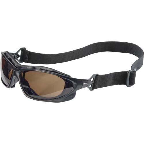 Uvex HydroShield&reg; Seismic&reg; Safety Goggles, SCT-Grey Lens, Anti-Fog/Anti-Scratch, Closed Vent M & M Nord Ouest Inc