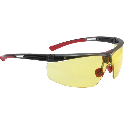 Uvex HydroShield&reg; North Adaptec Safety Glasses, Amber Lens, Anti-Fog/Anti-Scratch, ANSI Z87+/Meets/Exceeds CSA Z94.3 M & M Nord Ouest Inc
