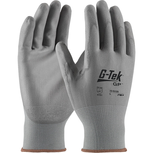 G-Tek&reg; GP Coated Gloves, 2X-Large, Polyurethane Coating, 13 Gauge, Nylon Shell M & M Nord Ouest Inc