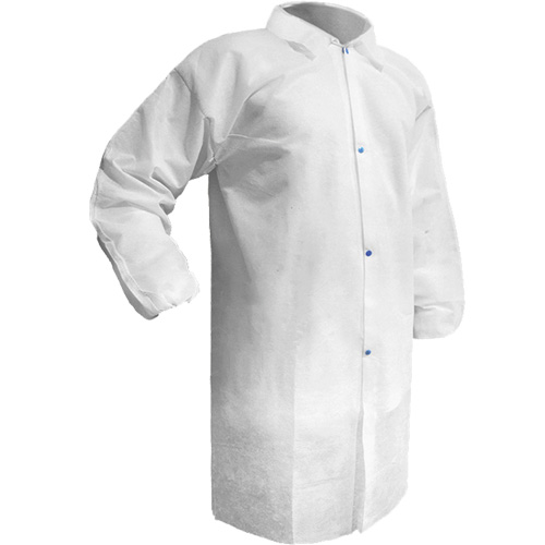 Sarrau Care, Polypropyl&egrave;ne, Blanc, T-Grand M & M Nord Ouest Inc