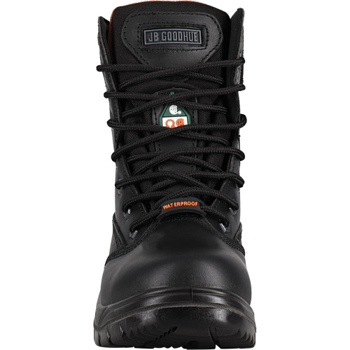 Safety Boots, Leather, Steel Toe, Size 6, Impermeable M & M Nord Ouest Inc