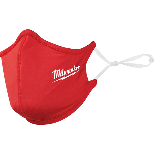 2-Layer Face Mask, Nylon/Polyester/Spandex, Red M & M Nord Ouest Inc