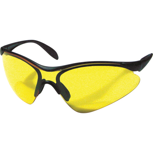 Miranda Safety Glasses, Yellow Lens, Anti-Scratch, Meets/Exceeds CSA Z94.3 M & M Nord Ouest Inc