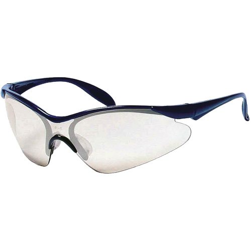 Lunettes de s&eacute;curit&eacute; Miranda, Lentille Miroir bleu, Anti-&eacute;gratignures, R&eacute;pond ou surpasse la norme CSA Z94.3 M & M Nord Ouest Inc