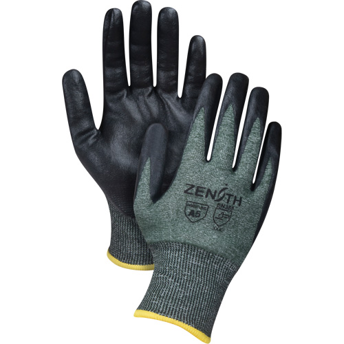 Gants l&eacute;gers et haute dext&eacute;rit&eacute; r&eacute;sistants &agrave; la coupe, Taille T-Grand, Calibre 18, Rev&ecirc;tement Mousse de nitrile, Enveloppe en Nylon/PEHP/Spandex, ASTM ANSI niveau A5 M & M Nord Ouest Inc