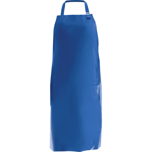 Endurosaf Bib Apron, Polyurethane, 50" L x 34" W, Blue M & M Nord Ouest Inc