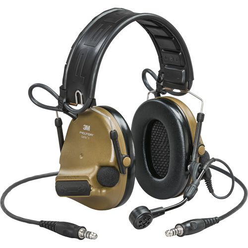 Peltor ComTac VI NIB Dual Lead Headset with Arc, Headband Style, 23 dB M & M Nord Ouest Inc