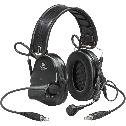 Peltor ComTac VI NIB Dual Lead Headset with Arc, Headband Style, 23 dB M & M Nord Ouest Inc