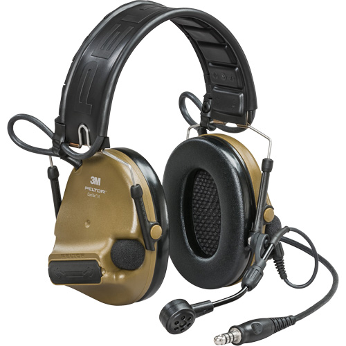 Peltor ComTac VI NIB Single Lead Headset with Arc, Headband Style, 23 dB M & M Nord Ouest Inc