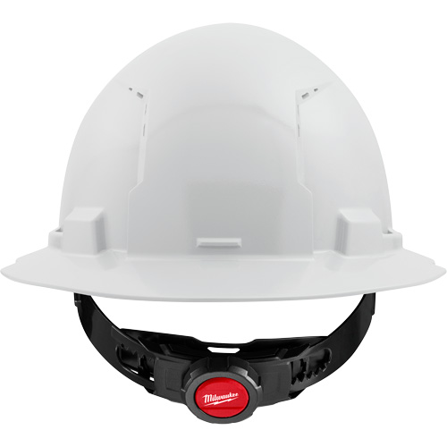 Casque de s&eacute;curit&eacute; &agrave; bord complet, CSA type 1, Suspension Rochet, Ventil&eacute; M & M Nord Ouest Inc