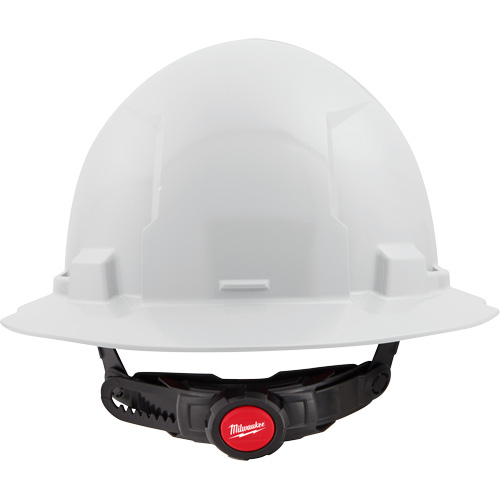 Casque de s&eacute;curit&eacute; &agrave; bord complet, R&eacute;pond aux normes CSA type 1, Suspension Rochet, Non ventil&eacute; M & M Nord Ouest Inc