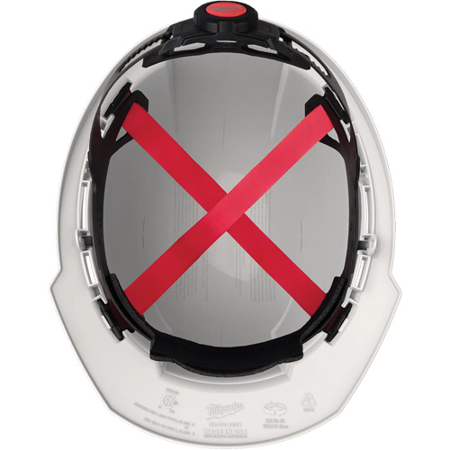 Front Brim Hardhat, Meets CSA Type 1, Ratchet Suspension, Non-Vented M & M Nord Ouest Inc
