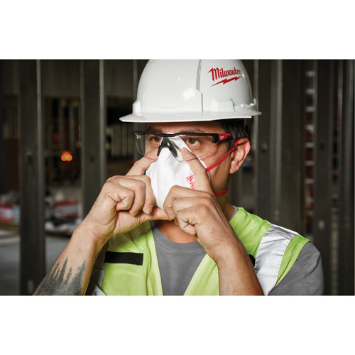 Disposable Respirator, N95, NIOSH Certified, One Size M & M Nord Ouest Inc