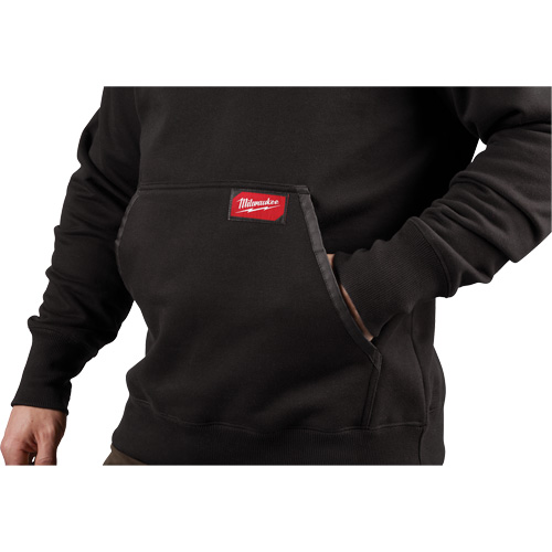 Heavy-Duty Pullover Hoodie, Men's, Small, Black M & M Nord Ouest Inc