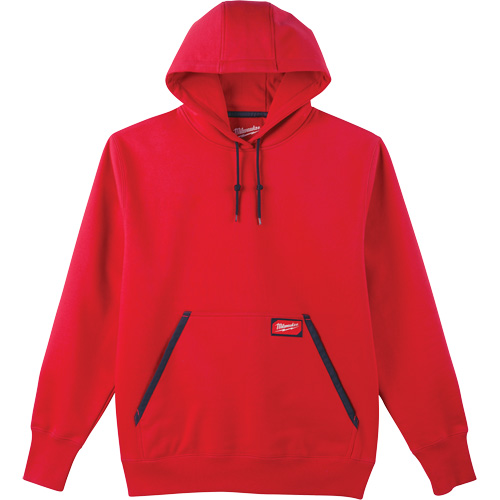 Heavy-Duty Pullover Hoodie, Men's, Small, Red M & M Nord Ouest Inc