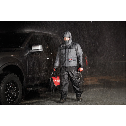 Blouson imperm&eacute;able Hydrobreak, Hommes, 3T-Grand, Gris M & M Nord Ouest Inc