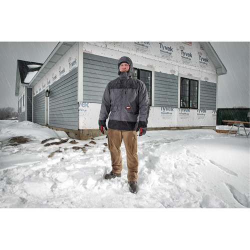 Blouson imperm&eacute;able Hydrobreak, Hommes, 3T-Grand, Gris M & M Nord Ouest Inc