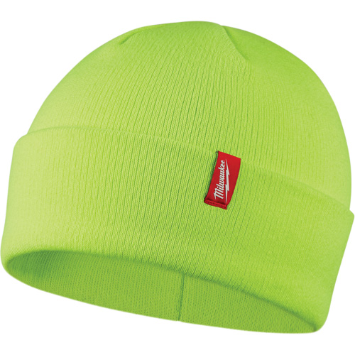 Tuque &agrave; revers haute visibilit&eacute;, Taille unique, Vert M & M Nord Ouest Inc