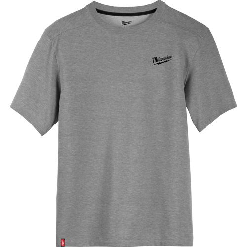 Hybrid Work Tee Shirt, Men's, Small, Grey M & M Nord Ouest Inc