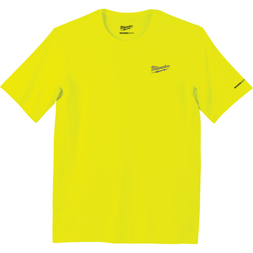 Workskin Lightweight High Visibility Shirt, Men's, Small, Yellow M & M Nord Ouest Inc