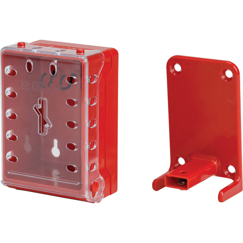 Ultra Compact Lock Box, Red M & M Nord Ouest Inc