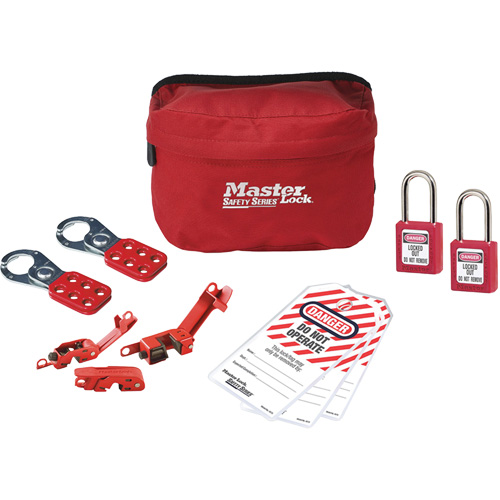 Basic Lockout Kit with Zenex Thermoplastic Locks, Electrical Kit, 11 Components M & M Nord Ouest Inc