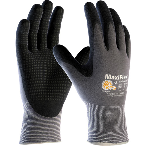 ATG MaxiFlex&reg; Endurance Touchscreen Compatible Gloves, X-Small, Nitrile Coating, 15 Gauge, Nylon/Lycra&reg; Shell M & M Nord Ouest Inc