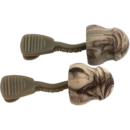 Glide&reg; Camo Foam No-Roll Twist-In Earplugs, Bulk - B M & M Nord Ouest Inc