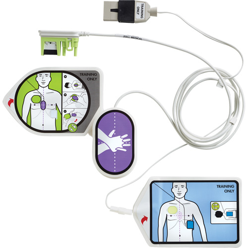 CPR Uni-Padz Training & Demonstration Kit, Zoll AED 3 For, Non-Medical M & M Nord Ouest Inc