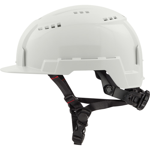 Casque &agrave; bordure avant avec support &agrave; lampe de poche Bolt, Suspension Rochet M & M Nord Ouest Inc