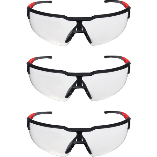 Safety Glasses, Clear Lens, Anti-Scratch, ANSI Z87+/Meets/Exceeds CSA Z94.3 M & M Nord Ouest Inc