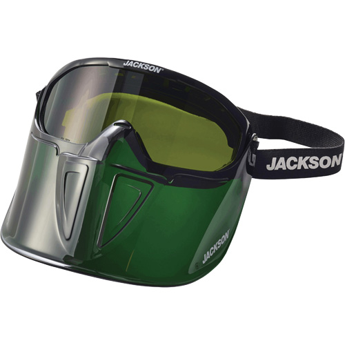 Lunettes Premium GPL500 avec &eacute;cran facial amovible, Lentille 3,0, Antibu&eacute;e, Ventilation Indirecte M & M Nord Ouest Inc