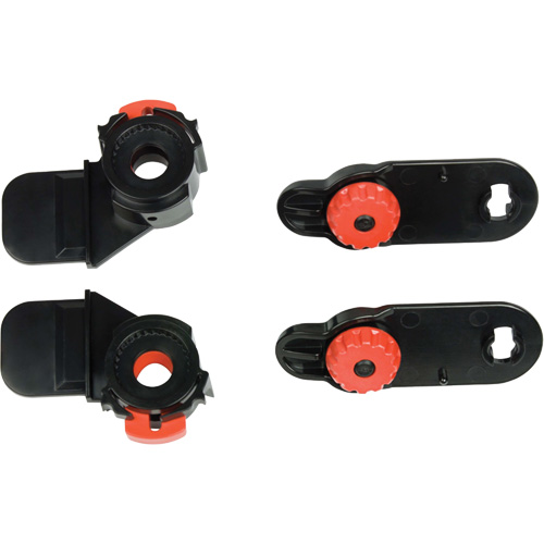 Syst&egrave;me de remplacement de casque de soudage, Suspension Rochet M & M Nord Ouest Inc