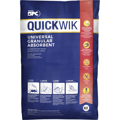 Absorbant granulaire universel Quickwik M & M Nord Ouest Inc
