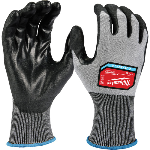 Gants de haute dext&eacute;rit&eacute;, Taille Petit, Calibre 18, Rev&ecirc;tement Polyur&eacute;thane, Enveloppe en Poly&eacute;thyl&egrave;ne, ANSI/ISEA 105 niveau 2 M & M Nord Ouest Inc