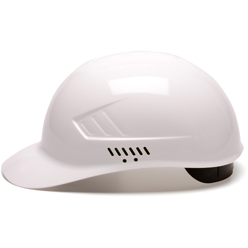 Casquette antichocs Ridgeline, Suspension &agrave; douille, Blanc M & M Nord Ouest Inc