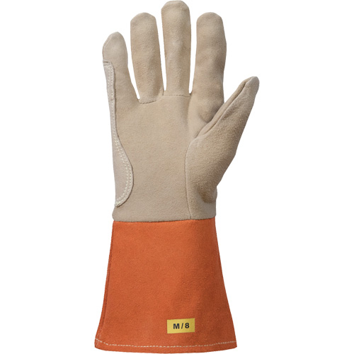 Gants de soudage TIG, Cuir fleur de daim, Taille Moyen M & M Nord Ouest Inc