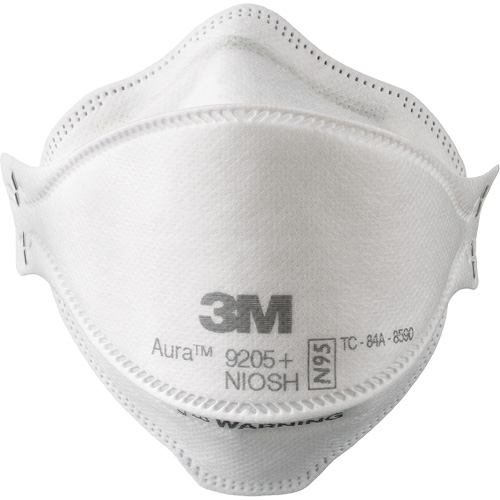 Aura Particulate Respirator, N95, NIOSH Certified, Low Profile/One Size M & M Nord Ouest Inc