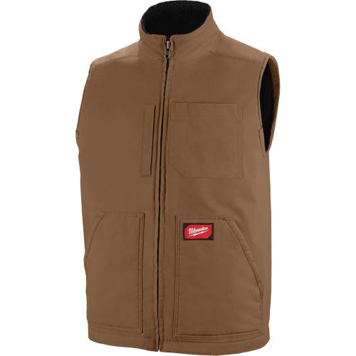 Veste doubl&eacute;e en sherpa ultra-r&eacute;sistante, Hommes, Petit, Brun M & M Nord Ouest Inc