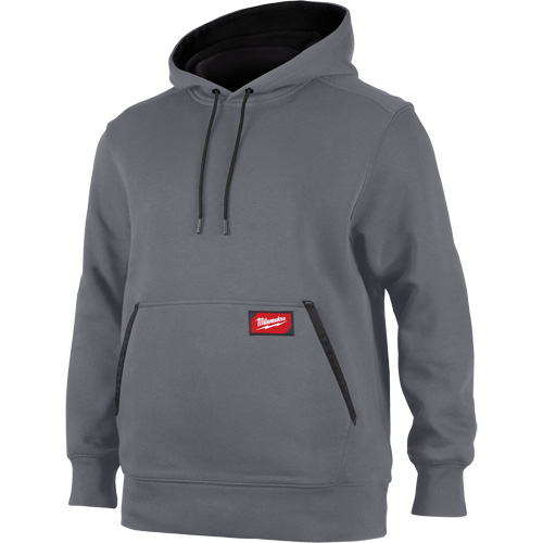 Midweight Pullover Hoodie, Men's, Small, Grey M & M Nord Ouest Inc