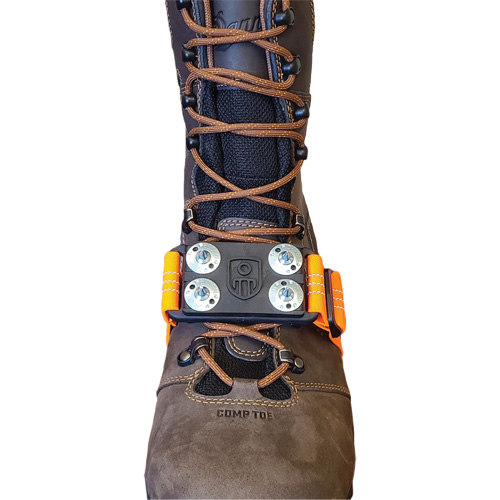 Midcleat&reg; Non-Sparking Ice Cleat, Carbon Steel, Stud Traction, One Size M & M Nord Ouest Inc