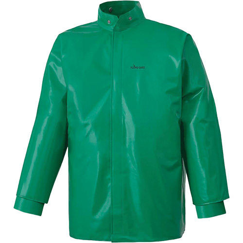 J43 380 Manteau CA-43 ignifuge et r&eacute;sistant aux produits chimiques et aux acides, Petit, Vert M & M Nord Ouest Inc